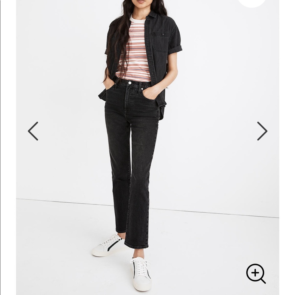 Madewell Demi cut jeans